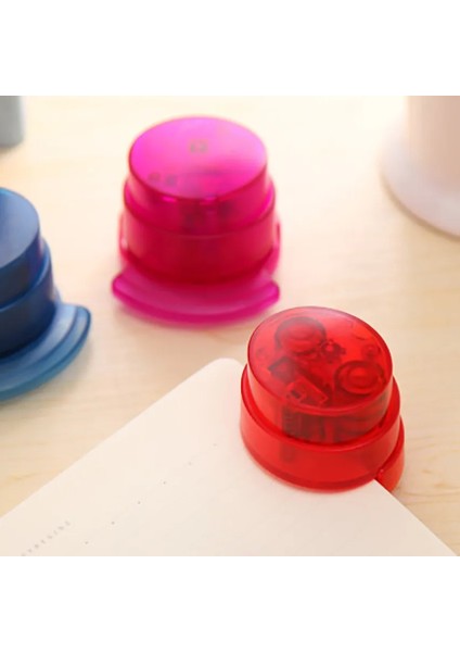 Mini Zımbasız Zımba Çivisiz Ciltleme Makinesi Öğrencileri Kırtasiye Ofis Malzemeleri Zımba Olmadan Kağıt Sabit Güvenli Zımbalar (Yurt Dışından) modelleri