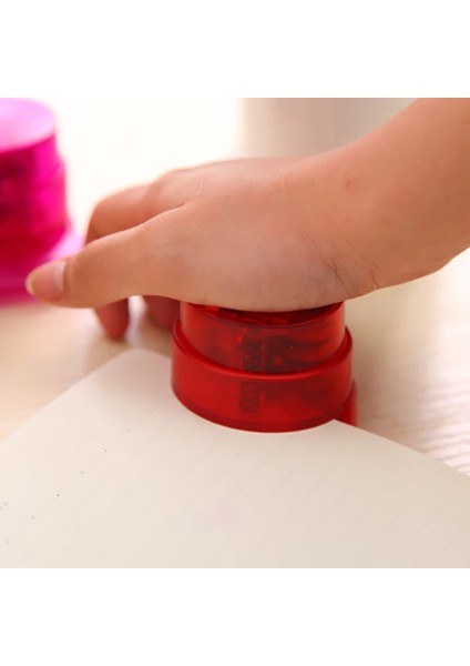 Mini Zımbasız Zımba Çivisiz Ciltleme Makinesi Öğrencileri Kırtasiye Ofis Malzemeleri Zımba Olmadan Kağıt Sabit Güvenli Zımbalar (Yurt Dışından) fırsatları