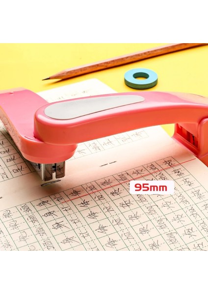 Pembe Tarzı 360 Döndürme Ağır Hizmet Zımbası Kullanım Taples Zahmetsiz Uzun Zımba Okul Kağıt Zımbası Ofis Ciltleme Malzemeleri Ofis (Yurt Dışından) modelleri