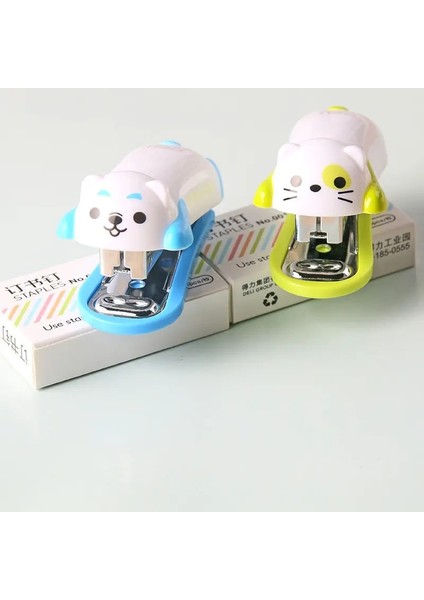 2 Adet Tarzı Sevimli Küçük Hayvanlar Zımba Seti Mini Karikatür Okul Ofis Tedarik Öğrenci Ödülü Doğum Günü Hediyesi 10 # Zımba Için Kullanın (Yurt Dışından) fırsatları