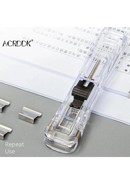 Mavi Stil Klip Itmeli Zımba Sabit Klipler Zımba Bağlama Klipsi Yeniden Kullanılabilir Taşınabilir Itmeli Klemp Zarar Vermez Belge Kağıdı Fc Için Kağıt (Yurt Dışından) indirimleri