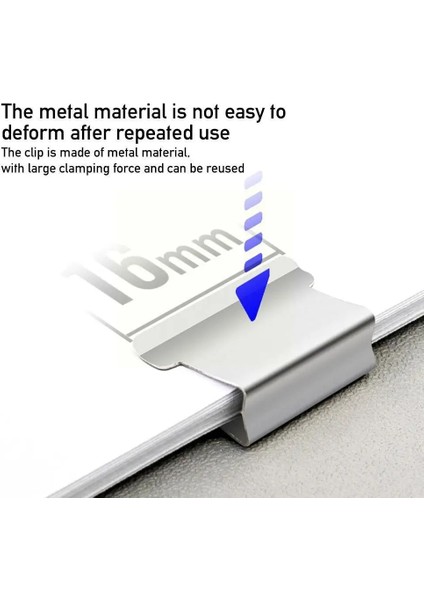 Beyaz Stil Yeni Klip Itmeli Zımba Yeniden Kullanılabilir Bağlama Dosyası Ataş Klipleri Itmeli Kelepçe Sökücü Klasör Zımba Ofis Bağlayıcı Malzemeleri Okul Y1A4 (Yurt Dışından) fırsatları