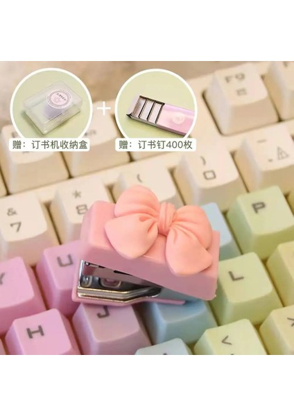 Jqm Stili Mini Zımba Seti Wittaples Saklama Kutusu Sevimli Kedi Kağıt Bağlayıcı Kırtasiye Ofis Ciltleme Araçları Kawaool Malzemeleri (Yurt Dışından) fırsatları