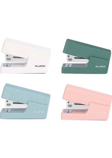 Pembe Tarzı Mini Morandi Renkli Metal Zımba Seti Wittaple Ciltleme Araçları Kırtasiye Ofis Okul Öğrenci Malzemeleri F345 (Yurt Dışından) fiyatları