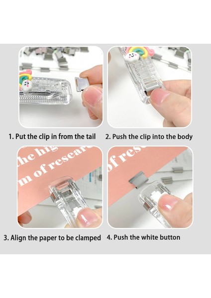 Beyaz Stil Metal Klip Itmeli Zımba Sökücü Kağıt Sabitleme Düzenleyici Zımba Yeniden Kullanılabilir Itmeli Kelepçe Hasar Vermez Kağıt Ciltleme Dosya Ataş Itme (Yurt Dışından) indirimleri
