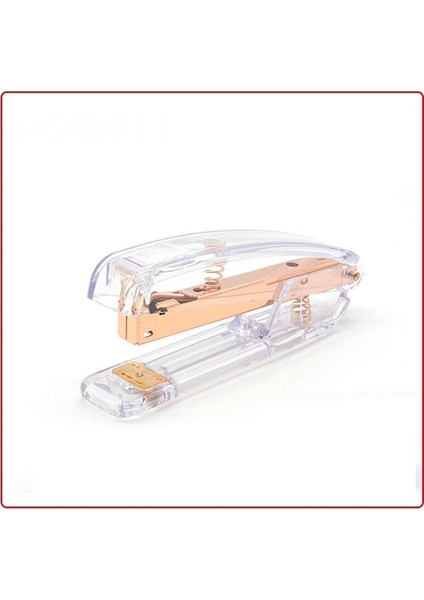 Zımba Stili Gül Altın Rengi Zımba Seti Akrilik Şeffaf Tasarım Bağlayıcı Taples Kırtasiye Ofis Ciltleme Araçları Okul Malzemeleri F331 (Yurt Dışından) fırsatları