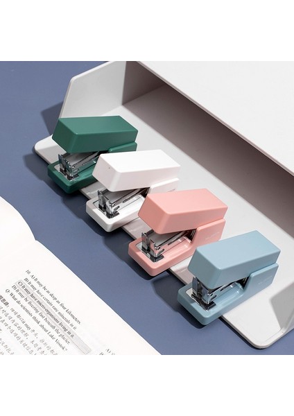 Yeşil Stil Mini Morandi Renkli Metal Zımba Seti Wittaple Ciltleme Araçları Kırtasiye Ofis Okul Öğrenci Malzemeleri F345 (Yurt Dışından) fırsatları