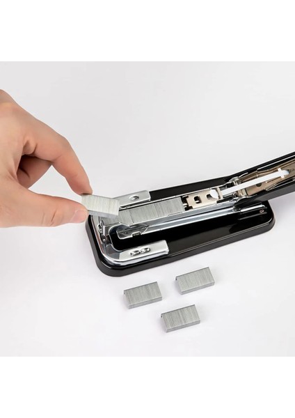 Siyah Stil Döner Zımba Döner Kol Döner Zımba Ofis Malzemeleri Binicilik Zımbası Masaüstü Kitapçık Kitap 50 Sayfaya Kadar Ciltleme (Yurt Dışından) indirimleri