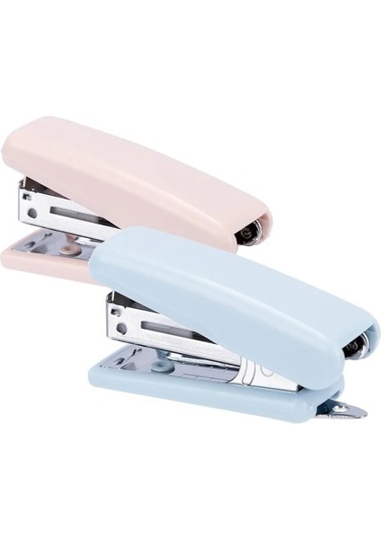 Küçük Boyutlu Ciltleme Makinesi Mini Zımba Zımbasız Öğrenciler Için Küçük Zımba (Yurt Dışından)