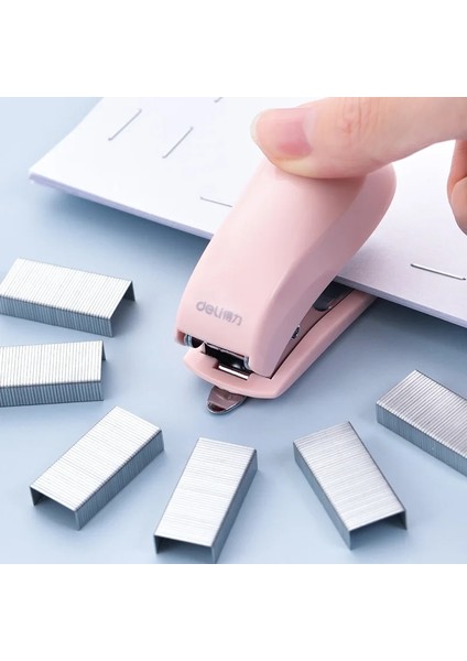 1 Adet Tarzı Ure Renk Sevimli Taşınabilir Mini Zımba Seti Kırtasiye Ofis Ciltleme Aracı Okul Bağlayıcı Öğretmen Çocuk Öğrencileri Hediyeler (Yurt Dışından) fırsatları