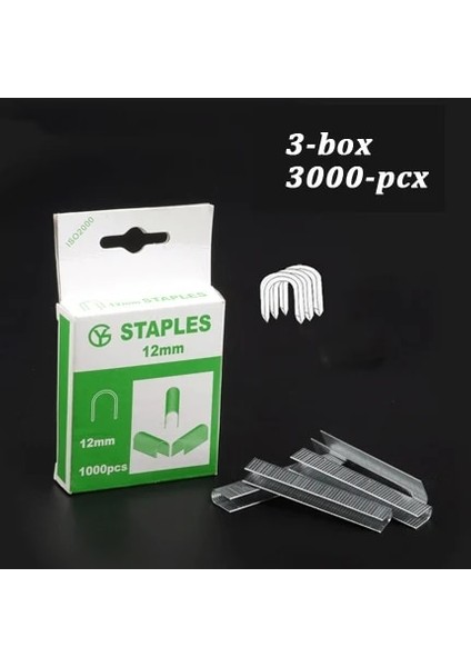 U Tırnak Stili Çok Amaçlı Çivi Zımba Tabancası Mobilya Zımba Ahşap Kapı Döşeme Çerçeveleme Perçin Tabancası 3-Yollu Manuel Ağır El Çivi Tabancası (Yurt Dışından)