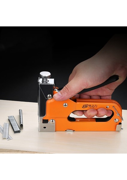 U Tırnak Stili Çok Amaçlı Çivi Zımba Tabancası Mobilya Zımba Ahşap Kapı Döşeme Çerçeveleme Perçin Tabancası 3-Yollu Manuel Ağır El Çivi Tabancası (Yurt Dışından) modelleri