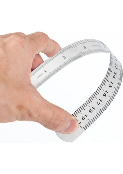 1 Adet 20CM Tarzı Mcmcmcm Çift Taraflı Ölçek Paslanmaz Çelik Düz Cetvel Ölçme Aracı Okul Öğrencileri Için Ofis Malzemeleri (Yurt Dışından) modelleri