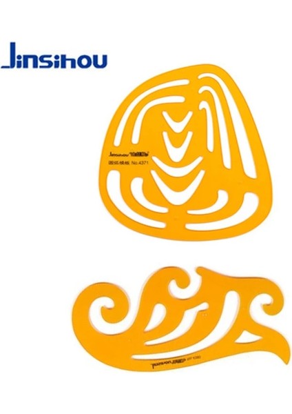 NO.4373 Tarzı Jinsihou Plastik Çizim Şablonustencil Cetvel K Reçine Yumuşak Mimarinşaatgeometrimatematikmobilyaeğriyuvarlak Cetvel (Yurt Dışından) fırsatları