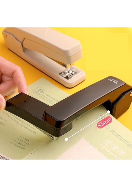 Siyah Stil Basit Çok Fonksiyonlu Dönebilen Zımba Okul Öğrenci Ofis Malzemeleri Zımba Orta Dikiş Ciltleme Malzemeleri Emek Tasarrufu (Yurt Dışından) modelleri