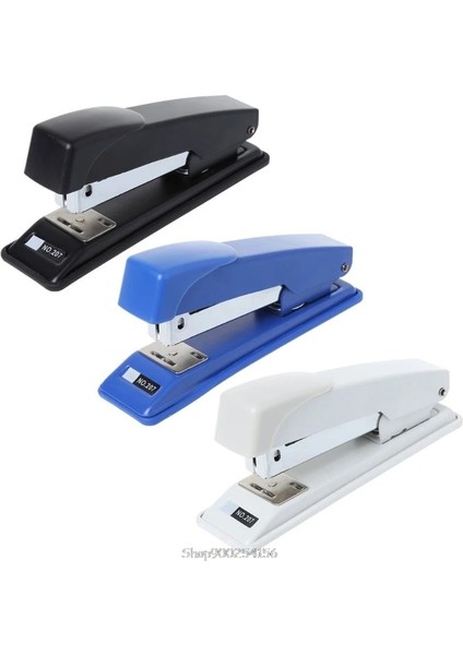 Açık Gri Tarzı Metal Pratik Manuel Zımbalar Masaüstü Kırtasiye Ofis Okul Malzemeleri D Dropship (Yurt Dışından) fiyatları