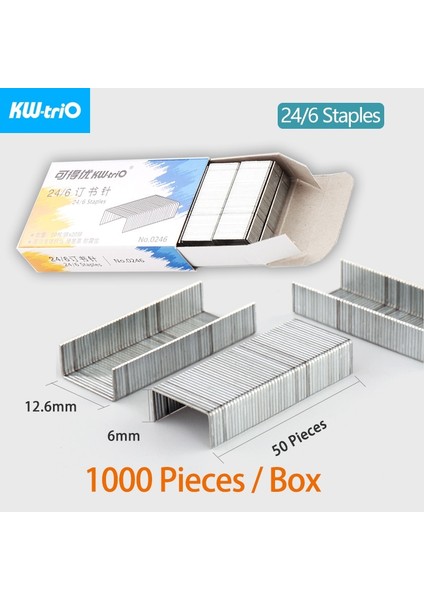 STAPLES-0246-1 Kutu Stili Kw-Trio Mini Zımba Güzel Taşınabilir Zımba Zımba Sökücü Dizüstü Ciltleme Ofis Malzemeleri ile Sevimli Şeker Şekillendirici Zımba (Yurt Dışından)