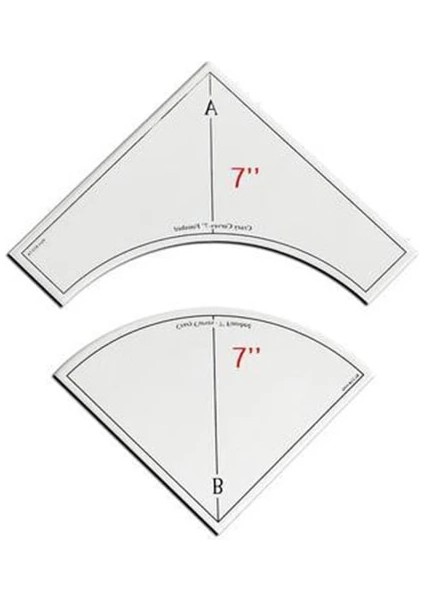 3.5 Inç Takım Elbise Tarzı Kapitone Cetvel Seti Akrilik El Yapımı Yorgan Şablonu Patchwork Cetvel Şekil Tasarımı (Yurt Dışından) modelleri