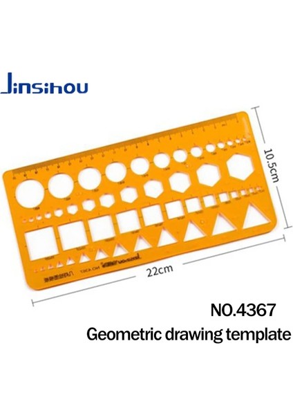 NO.4367 Tarzı Jinsihou Plastik Çizim Şablonustencil Cetvel K Reçine Yumuşak Mimarinşaatgeometrimatematikmobilyaeğriyuvarlak Cetvel (Yurt Dışından)