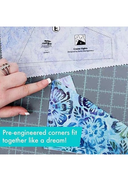 5 Parçalı Set Stili Yaratıcı Profesyonel Patchwork Şablon Aracı Crazy Quilt 5 Ev Için Stencil Kiti (Yurt Dışından) indirimleri