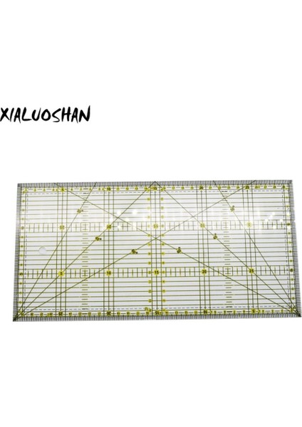 Ofis Okul Çizgi Çizimi cm Dıy Temel Adanmış Patchwork Cetveller 3mm Kalın Akrilik Malzeme Çizim Cetvel Aracı (Yurt Dışından)