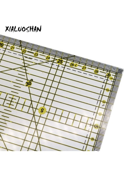 Ofis Okul Çizgi Çizimi cm Dıy Temel Adanmış Patchwork Cetveller 3mm Kalın Akrilik Malzeme Çizim Cetvel Aracı (Yurt Dışından) fırsatları