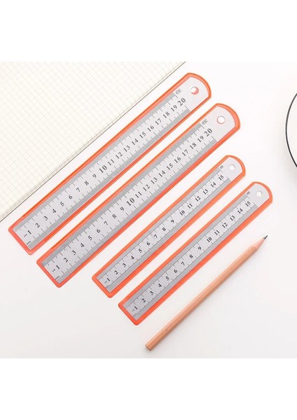 1 Adet 20CM Tarzı Metal Cetvel Paslanmaz Çelik Cetvel 15CM Metal Ölçekli Yenilik Çizimi Kuralları Seti Çizim Ölçümü Öğrenci Kırtasiye (Yurt Dışından) fiyatları