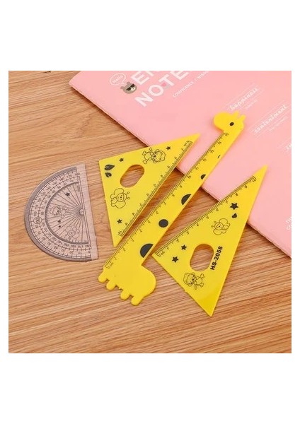 Lavanta Tarzı Et Zürafa Patchwork Cetvel Kawaii Kırtasiye Yenilik Sevimli Cetveller Öğrenci Yumuşak Tasarım Cetvel Dikiş Kuralları Okul Malzemeleri (Yurt Dışından)