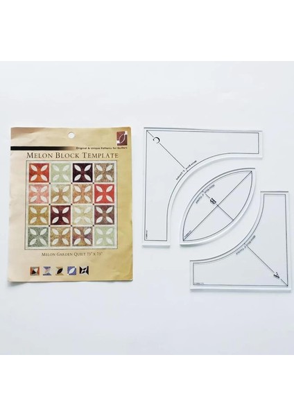 7 Inç Takım Elbise B Tarzı M2EC Dikiş Desenleri Cetvel Seti Sanat Dıy Aracı Patchwork Nakış Craft Et Için (Yurt Dışından)