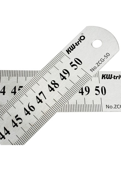 30CM Tarzı 1 Adet Metal Cetvel Dikiş cm Okul Paslanmaz Çelik Düz Cetvel Çift Taraflı Çizim Cetveller Ofis Okul Malzemeleri (Yurt Dışından)