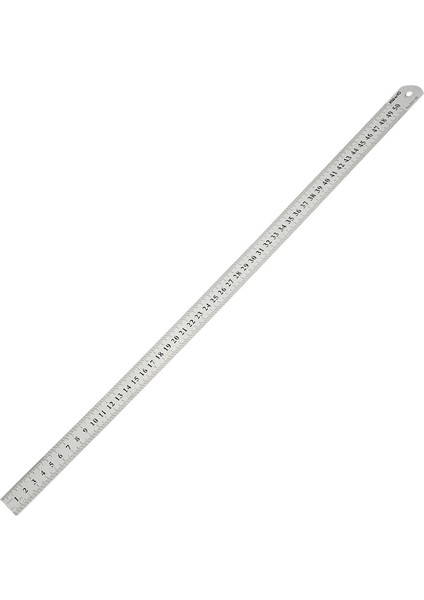 30CM Tarzı 1 Adet Metal Cetvel Dikiş cm Okul Paslanmaz Çelik Düz Cetvel Çift Taraflı Çizim Cetveller Ofis Okul Malzemeleri (Yurt Dışından)