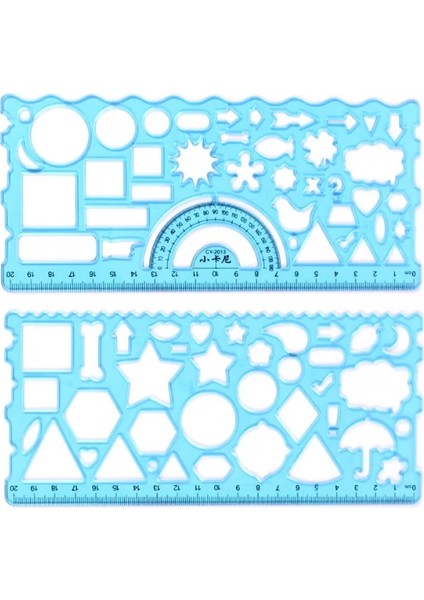 2 Adet Tarzı Reative Eğlenceli Tangram Wanhua Cetvel Çok Fonksiyonlu Dıy Bulmaca Çizim Şablonu Cetveller Hediye Okul ve Ofis Kırtasiye (Yurt Dışından) modelleri