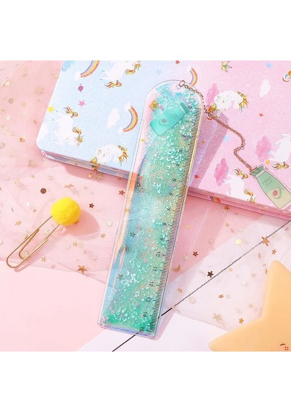 Stil 5 Stil Yağ Bataklık Imi Cetvel Sevimli Kız Cetvel Çok Fonksiyonlu Öğrenci Kırtasiye Bir Ölçek (Yurt Dışından)