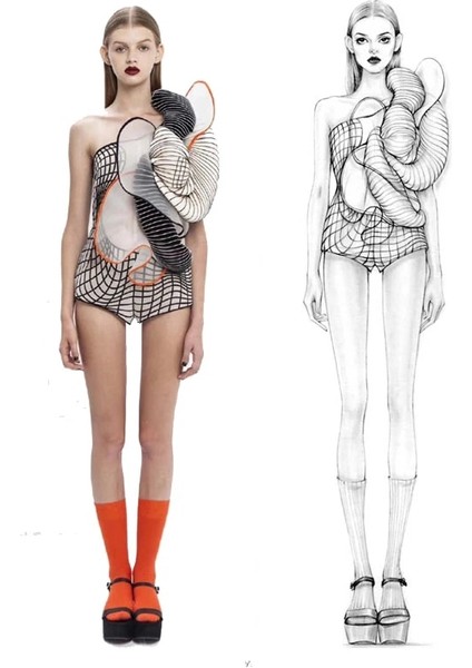 Mini Boy 3 Parça Tarzı Moda Cetveli Moda Çizgisi Çizimi Kumaş Render Için Insan Dinamik Şablonu (Yurt Dışından) modelleri
