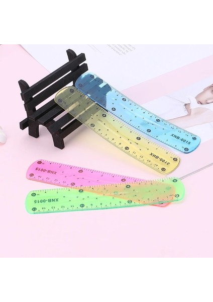 1pc Yumuşak 15CM Cetvel Çok Renkli Esnek Yaratıcı Kırtasiye Kuralı Okul Arzı (Yurt Dışından) fiyatları