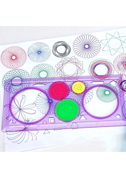 1pc Rastgele Renk Stili 1x Çok Fonksiyonlu Çizim Şablonu Sanat Geometrik Cetvel Çizim Araçları Kırtasiye Öğrencileri Ofis Malzemeleri Ölçme Ölçeği Cetvel (Yurt Dışından) modelleri