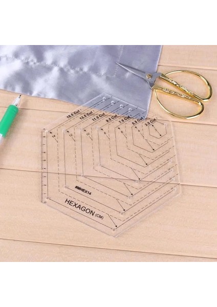 No.4 Tarzı Patchwork Cetvel Kapitone Kuralı Yüksek Dereceli Şeffaf Akrilik Cetveller Kıstas Kumaş Kesme Cetvelleri Dıy Dikiş Araçları 4 Stilleri Yeni (Yurt Dışından)
