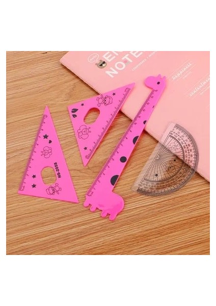 Yeşil Stil Et Zürafa Patchwork Cetvel Kawaii Kırtasiye Yenilik Sevimli Cetveller Öğrenci Yumuşak Tasarım Cetvel Dikiş Kuralları Okul Malzemeleri (Yurt Dışından)