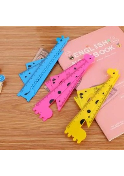 Yeşil Stil Et Zürafa Patchwork Cetvel Kawaii Kırtasiye Yenilik Sevimli Cetveller Öğrenci Yumuşak Tasarım Cetvel Dikiş Kuralları Okul Malzemeleri (Yurt Dışından) fiyatları