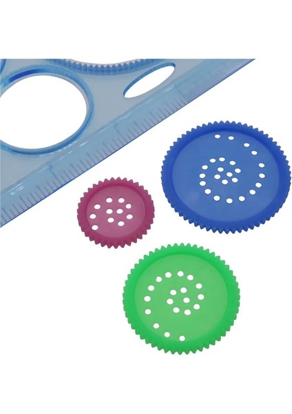 Kırmızı Stil Spirograph Geometrik Cetvel Öğrenme Çizim Aracı Kırtasiye Öğrenci Çizim Seti Için Yaratıcı Hediye Lot (Yurt Dışından) modelleri