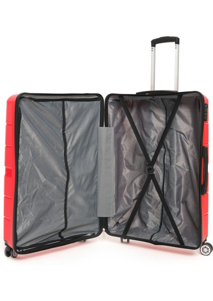 Pp Polipropilen Kırılmaz 2 Li Valiz Seti Büyük ve Orta Boy Plastik Bavul 2 Li Set fırsatları