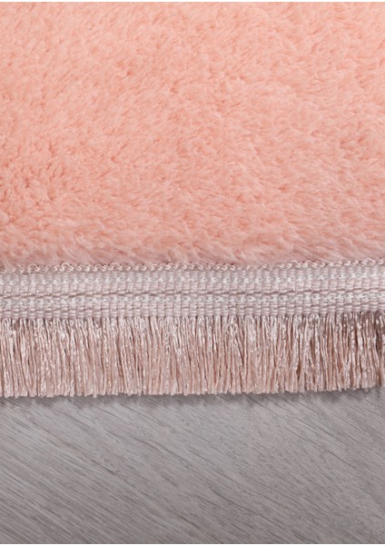 Modern Dekoratif Oval Spor Saçaklı Puffy Peluş Halı Yolluk fırsatları