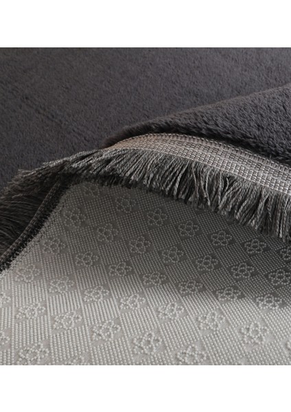 Modern Dekoratif Oval Spor Saçaklı Puffy Peluş Halı Yolluk modelleri