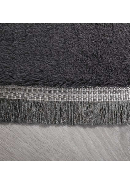 Modern Dekoratif Oval Spor Saçaklı Puffy Peluş Halı Yolluk fırsatları