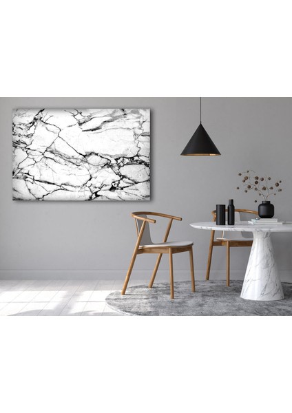Beyaz Mermer Desenli Temperli Cam Duvar Tablosu indirimleri