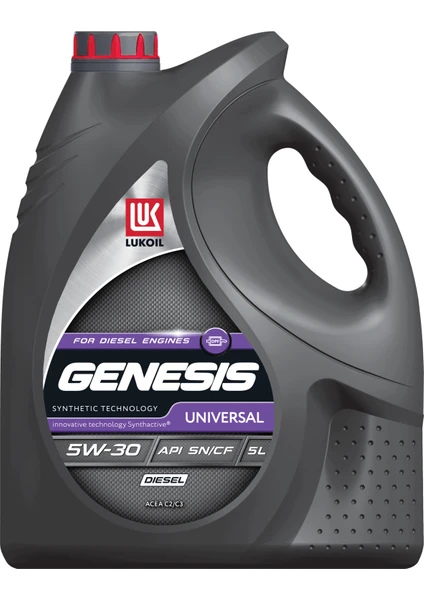 Genesis Universal Dizel 5W-30 5 Litre Motor Yağı (Üretim Yılı: 2022)