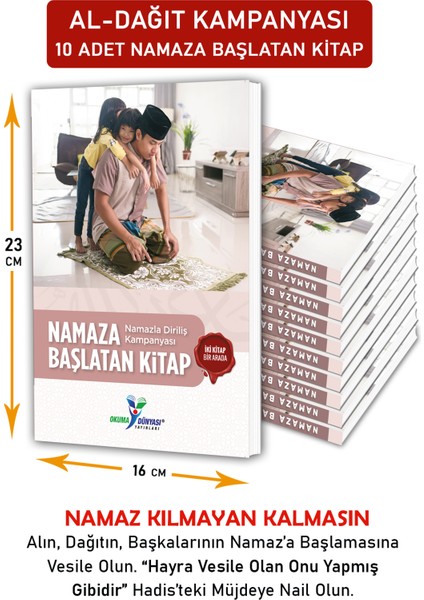 NAMAZA BAŞLATAN KİTAP 10'LU SET