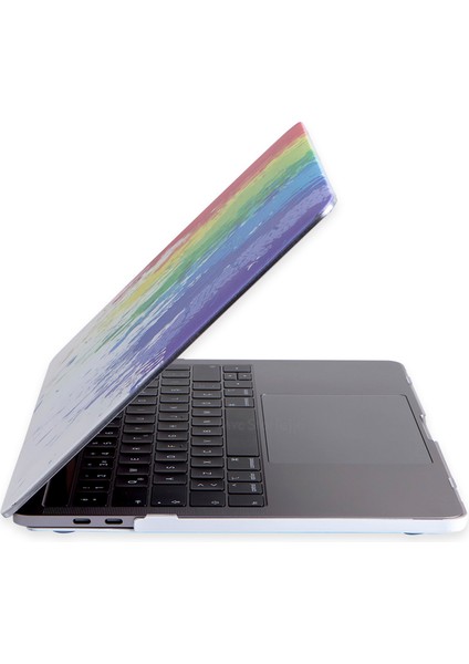 Macbook Air Kılıf 13 inç Paint01NL (Eski USB'li Model 2010-2017) A1369 A1466 ile Uyumlu