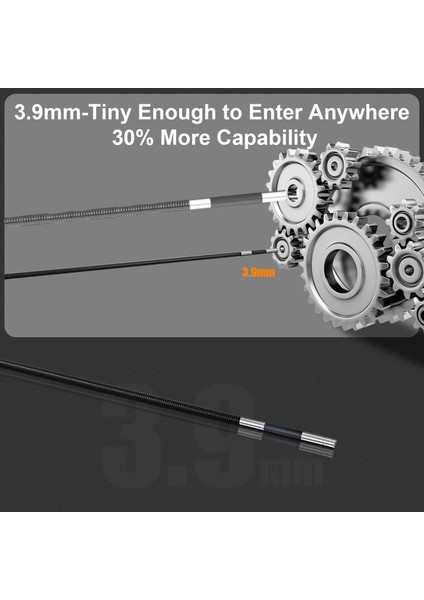 Profesyonel Ultra Ince Endoskop Kamera - 1m Kablo - 3.9 mm modelleri
