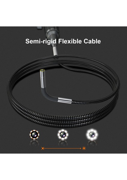 Profesyonel Ultra Ince Endoskop Kamera - 1m Kablo - 3.9 mm fırsatları